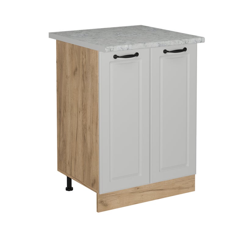 Vicco Szafki kuchenne R-Line, Biały domek wiejski, 60 cm BR Marmur