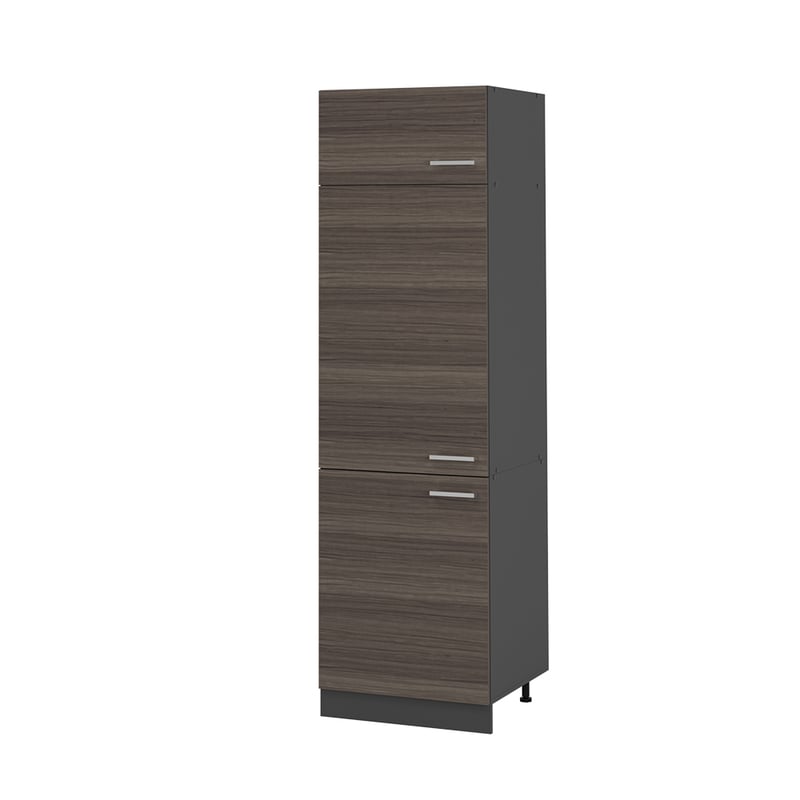 Vicco Szafka na lodówkę R-Line, Szlachetna szarość, 60 cm