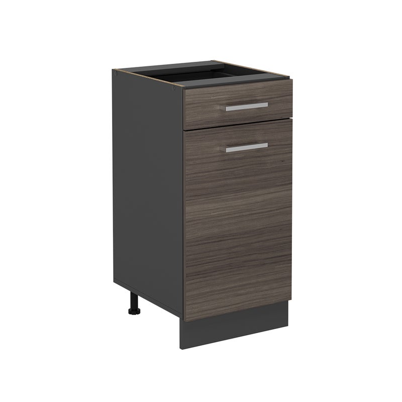 Vicco Szafka dolna do kuchni R-Line, Szlachetna szarość, 40 cm bez blatu roboczego