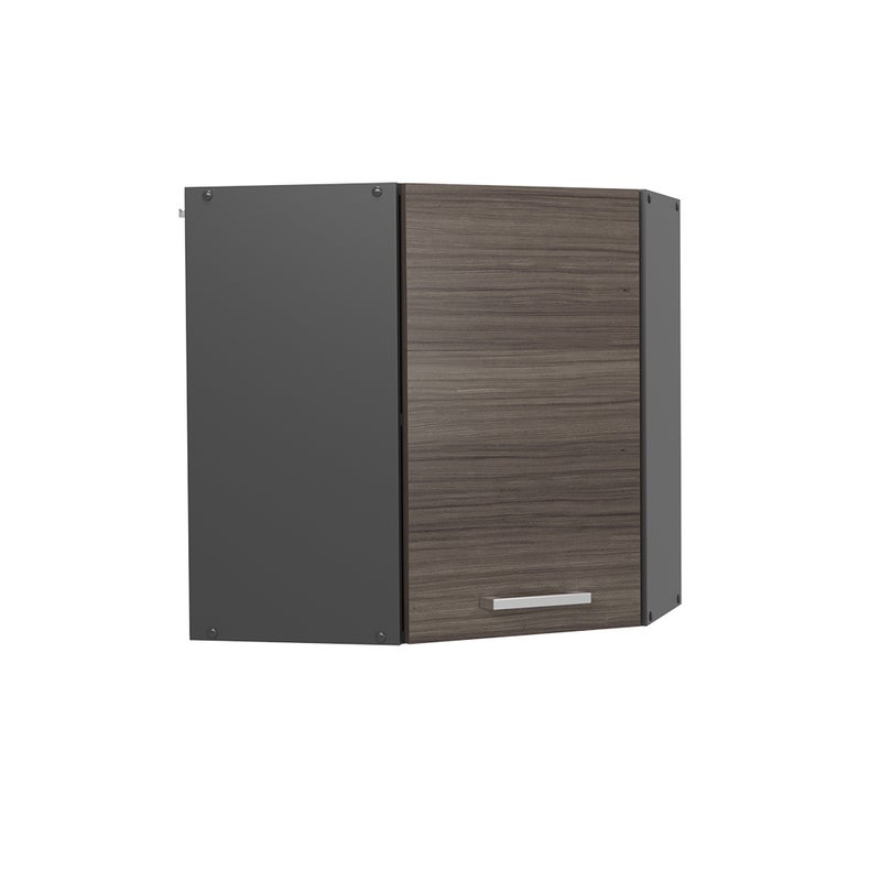 Vicco Szafka wisząca narożna R-Line, Szlachetna szarość, 57 cm