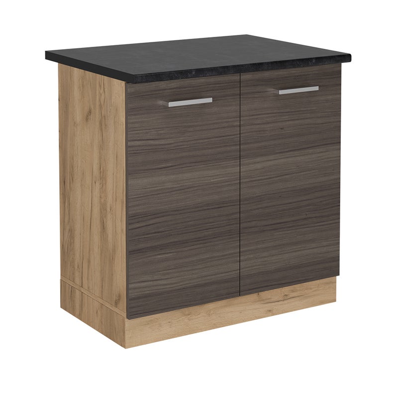 Vicco Szafka pod zlew R-Line, Szlachetna szarość, 80 cm , BP Antracyt