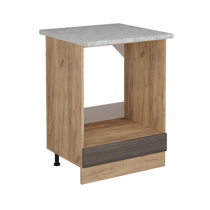 Vicco Szafka kuchenna R-Line, Szlachetna szarość, 60 cm BR Marmur