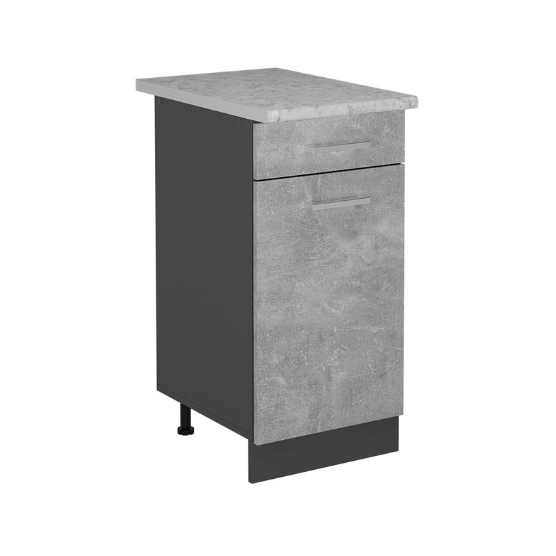 Vicco Szafka dolna do kuchni R-Line, Beton, 40 cm BR Marmur