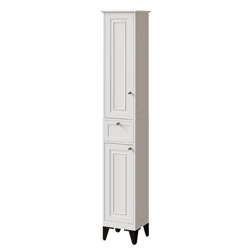 Vicco Wysoka szafka Vanity, Biały, 32 x 175 cm