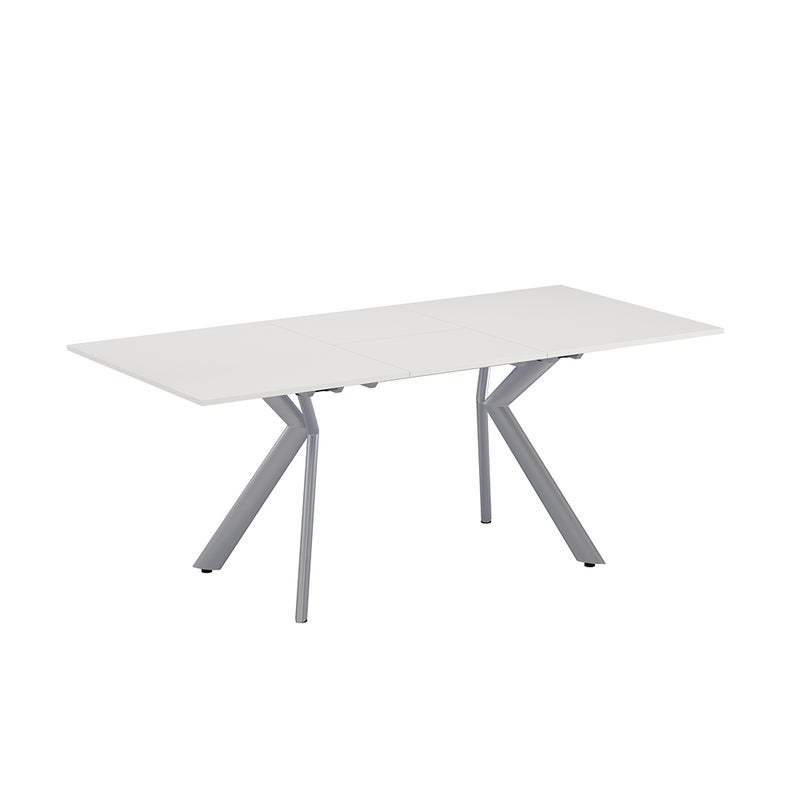 Vicco Stół do jadalni Trill, Biały/szary, 140 x 90 cm Możliwość rozbudowy