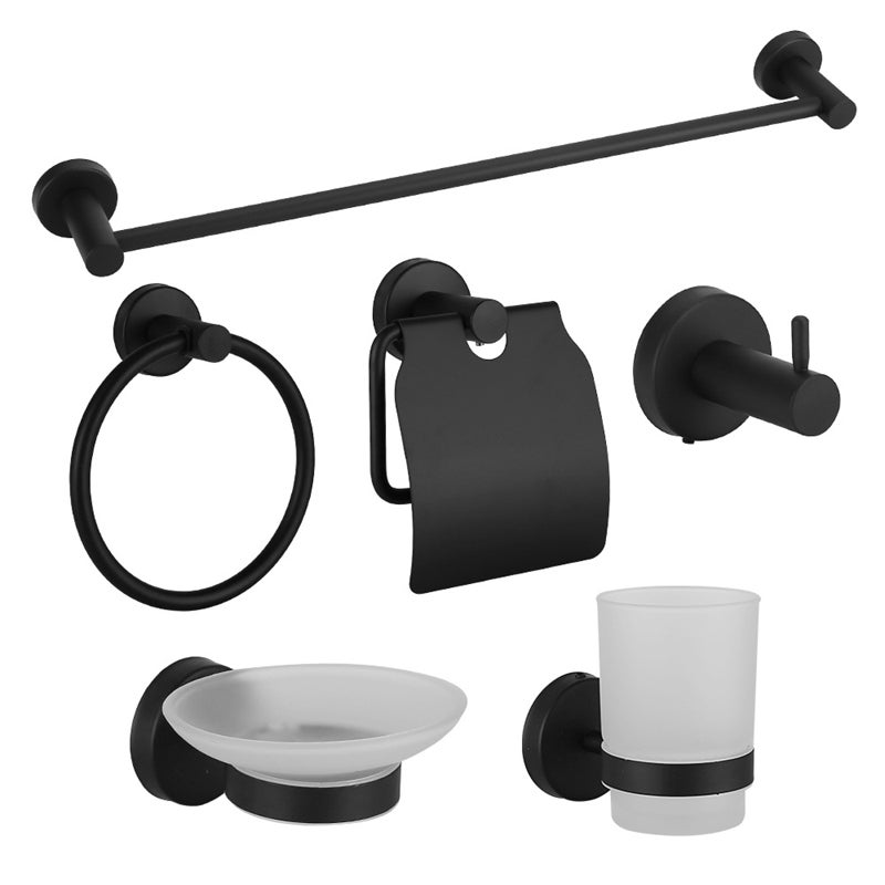 Zestaw 6 wieszaków na ręczniki ze stali nierdzewnej,uchwyt na ręczniki, uchwyt na papier toaletowy, montaż wiertniczy, wieszak na ręczniki do łazienki