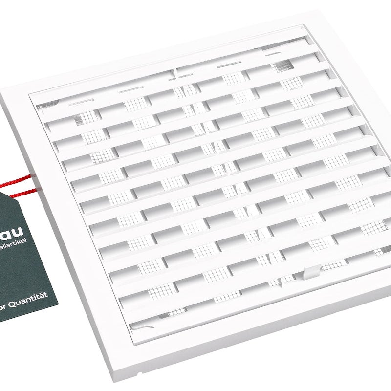 Kratka wentylacyjna zamykana z siatką 200x200 mm - KOTARBAU