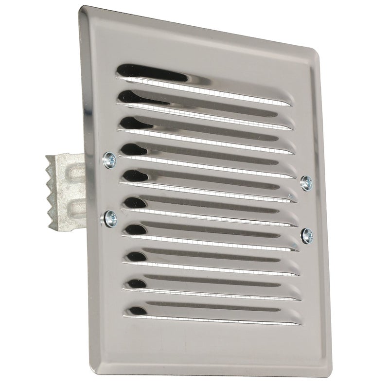 Kratka wentylacyjna kominowa metalowa 14x14 łapki - KOTARBAU