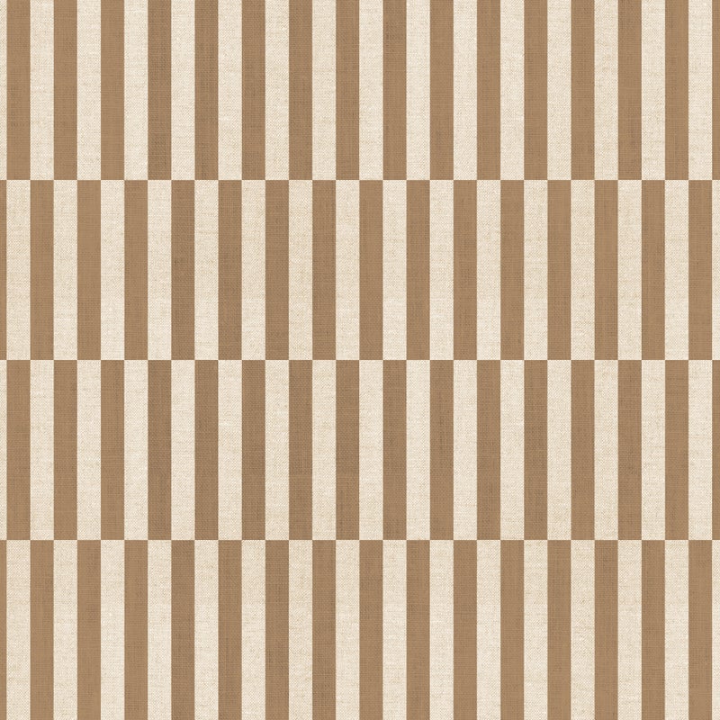 Winylowa mata podłogowa Dynamic Brown 100x133 cm - antypoślizgowy, winylowy dywanik do kuchni lub salonu, zmywalny, abstrakcyjny styl