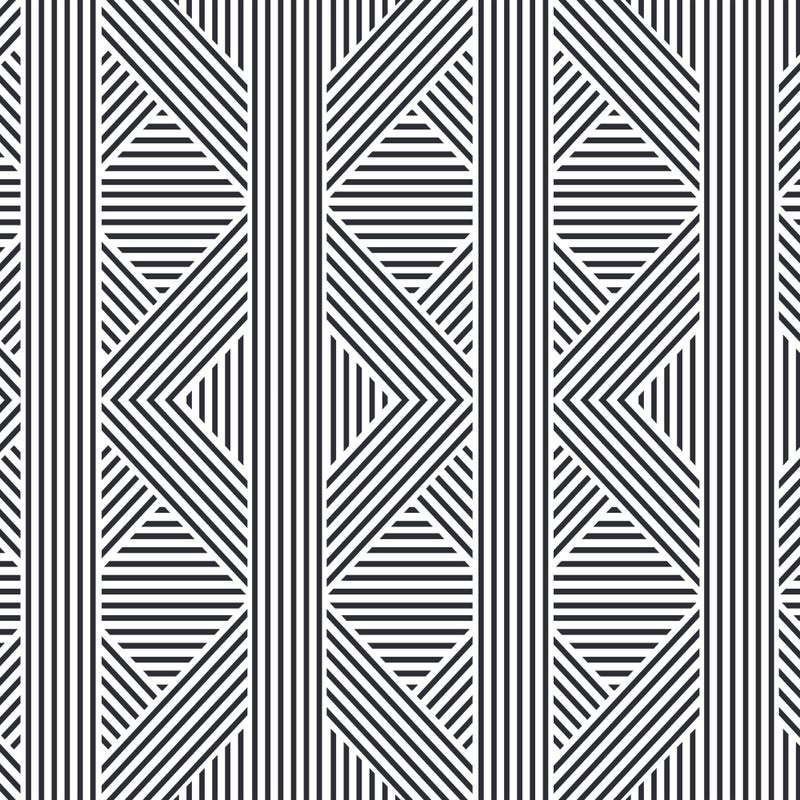 Dywan winylowy Zigzag Zen 160x240 cm - antypoślizgowy dywan PVC do kuchni lub salonu, zmywalny, geometryczny styl