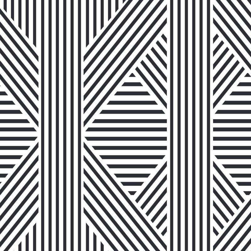 Mata winylowa Zigzag Zen 66x180 cm - antypoślizgowy dywanik PVC do kuchni lub salonu, zmywalny, geometryczny styl