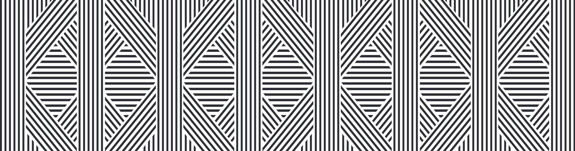 Dywan winylowy Zigzag Zen 66x250 cm - antypoślizgowy dywan PVC do kuchni lub salonu, zmywalny, geometryczny styl
