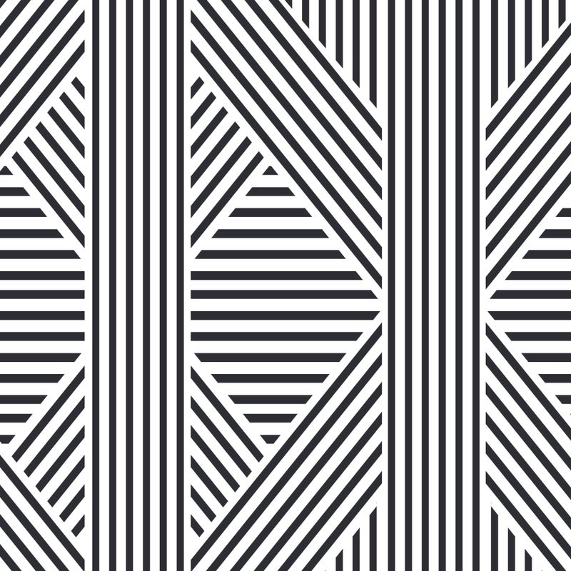 Dywan winylowy Zigzag Zen 80x300 cm - antypoślizgowy dywan z PVC do kuchni lub salonu, zmywalny, w geometrycznym stylu