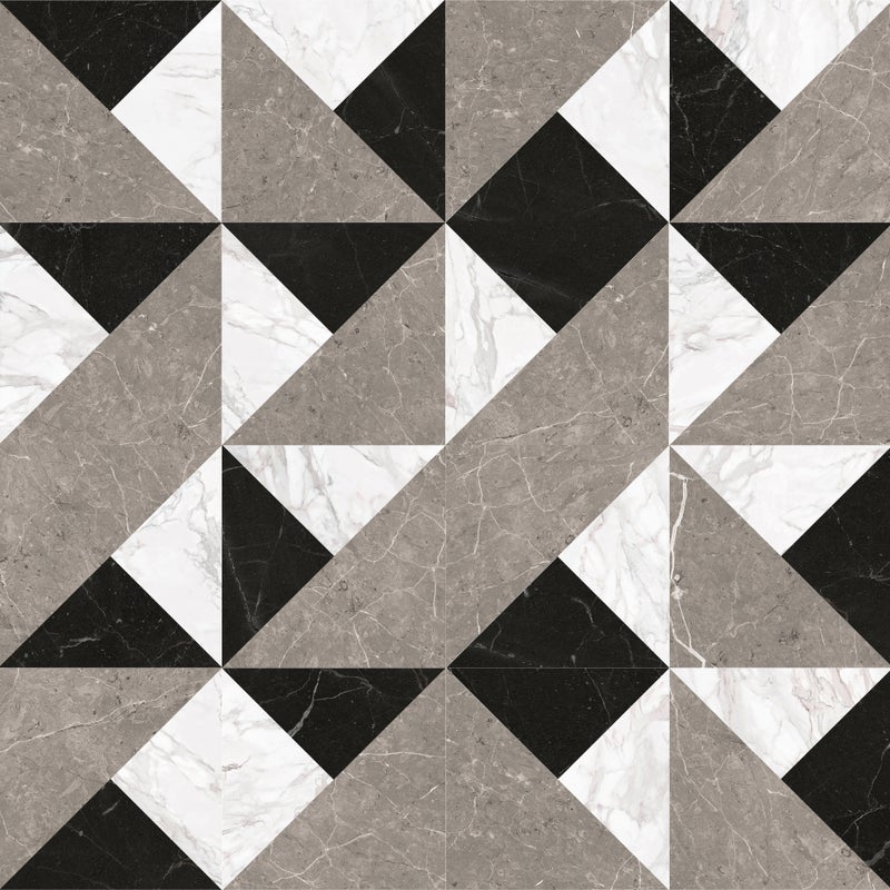 Dywanik winylowy Imperium 133x200 cm - PVC antypoślizgowy, winylowy dywanik do kuchni lub salonu, zmywalny, styl geometryczny