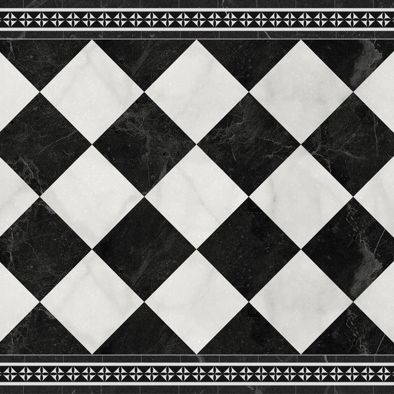 Galileo Dywan winylowy 66x100 cm - antypoślizgowy PVC, winyl do kuchni lub salonu, zmywalny, wodoodporny styl