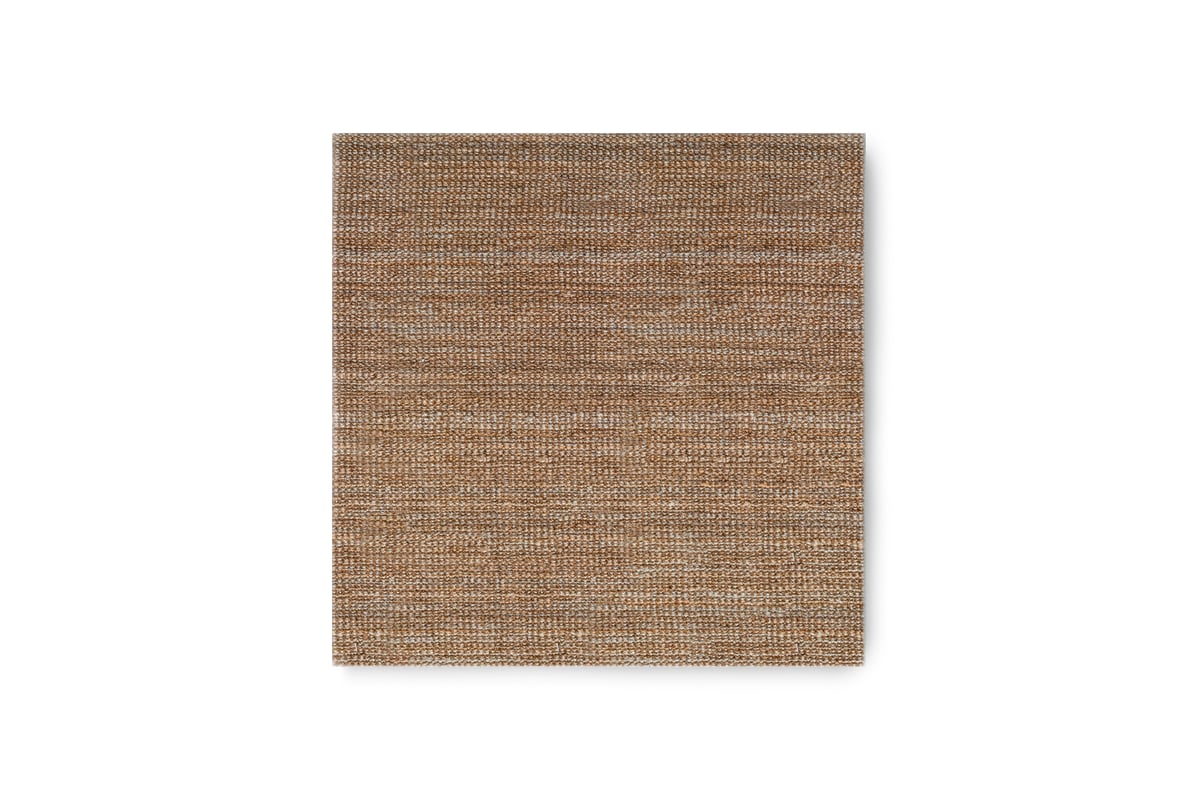 Dywan z naturalnego juty Santorini 200x200 cm – Ręcznie robiony, styl boho, ekologiczny, do salonu i sypialni
