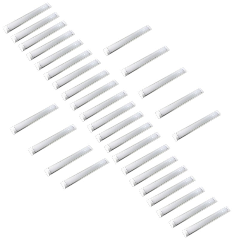 Zestaw 30 wąskich taśm LED, 36W 3600 lumenów, ciepła biel 3000K, stopień ochrony IP20 do wnętrz