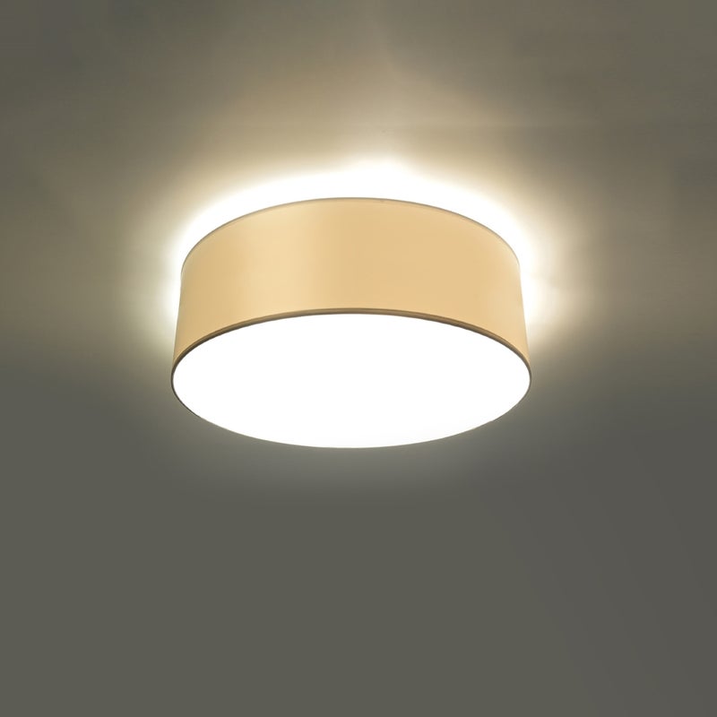 Plafon CERCLE 25 biały LED 3000K - 25x25x11cm Sollux