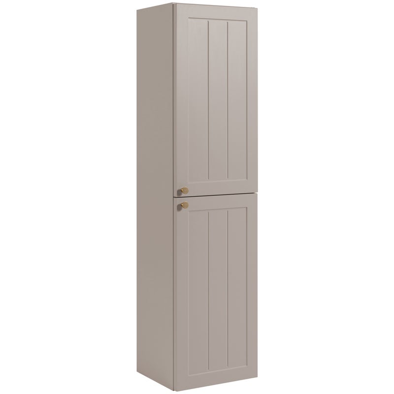 Słupek łazienkowy GUSTO 136 cm kaszmir 3 kolory uchwytów frezowany front