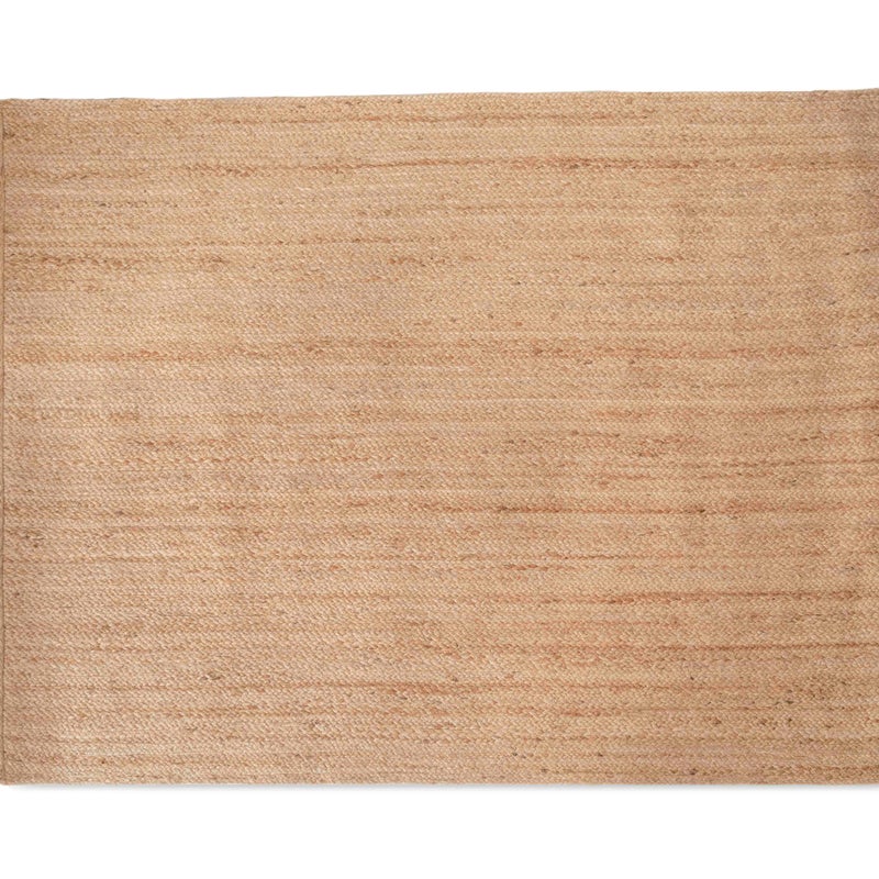 Prostokątny dywan z juty 300x300 cm naturalny ręcznie wykonany w stylu śródziemnomorskim