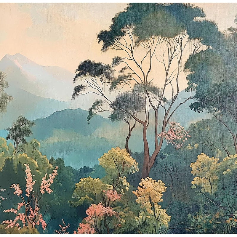 Fototapeta Dżungla Las Tropikalny Drzewa 3D 300x210 cm Tapeta Do Sypialni Salonu Kuchni Na Flizelinie