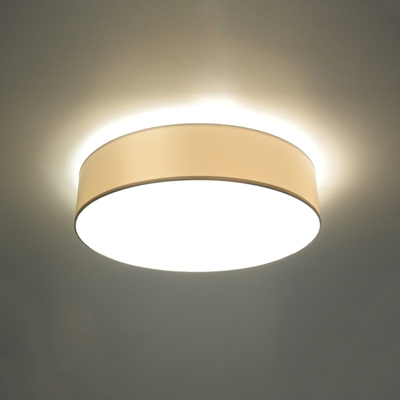 Plafon CERCLE 55 biały LED 3000K - 55x55x11cm Sollux