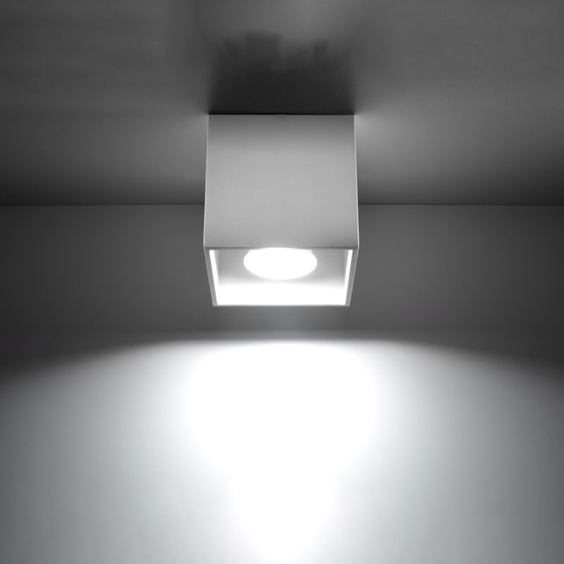 Plafon QUADX 1 biały LED 3000K - 10x10x10cm Sollux