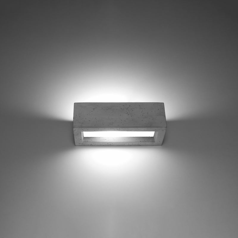 Kinkiet SOLARA 30 beton LED 3000K - 30x12x10cm Sollux