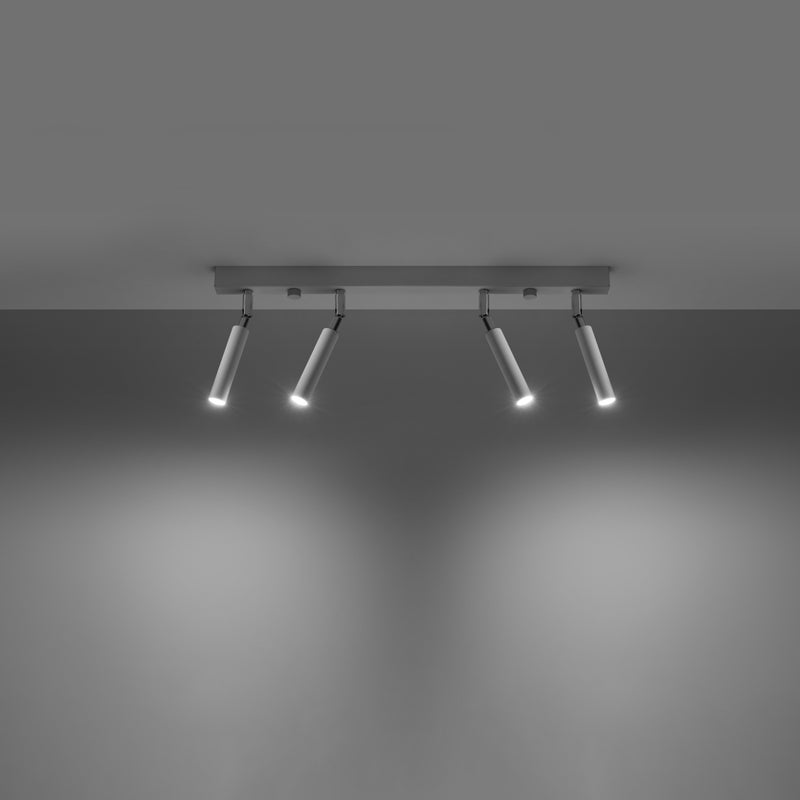 Plafon ASTIX 4 biały LED 3000K - 60x3x20cm Sollux