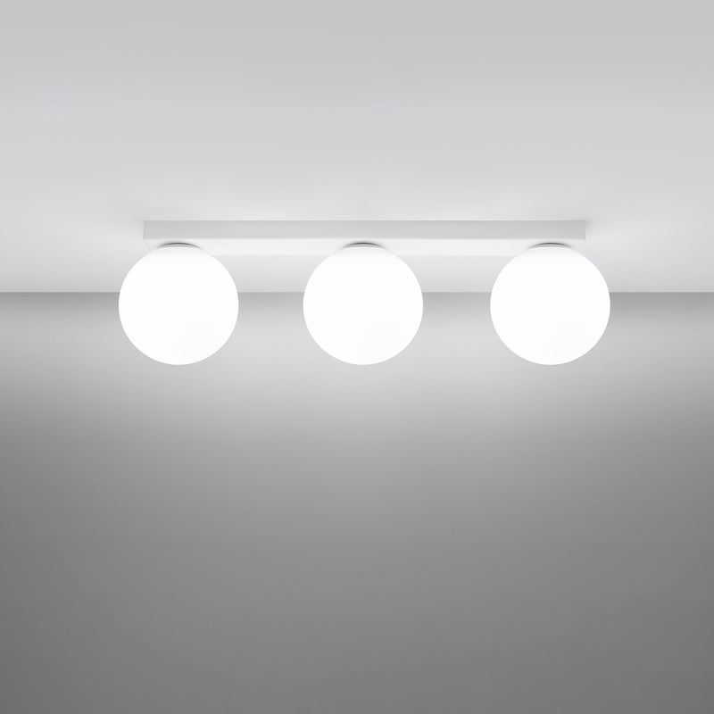 Plafon ZYNFI 3 biały LED 3000K - 50x12x14.5cm Sollux