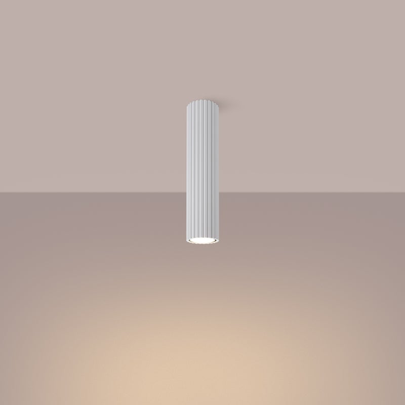 Plafon GLOOW 30 biały LED 3000K - 6.5x6.5x30cm Sollux