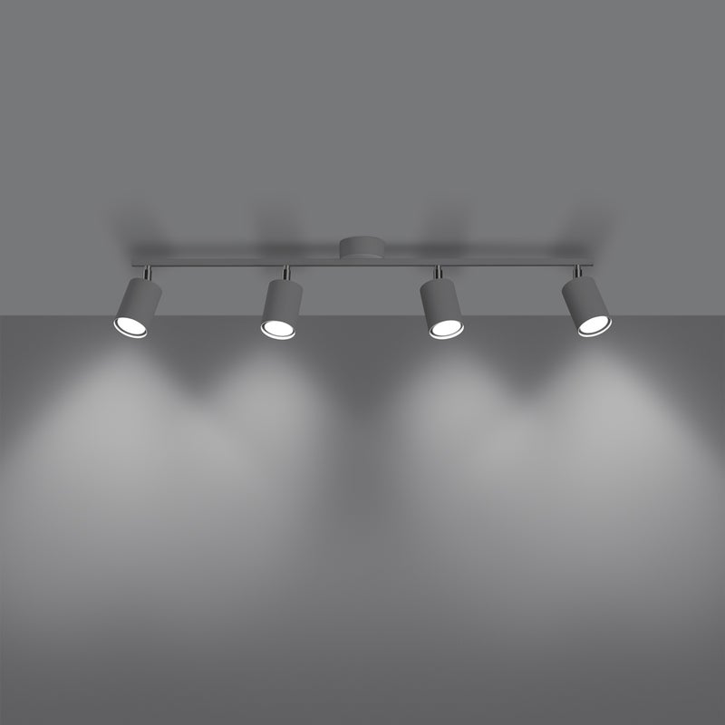 Plafon TORIM 4L biały LED 3000K - 100x24x20cm Sollux