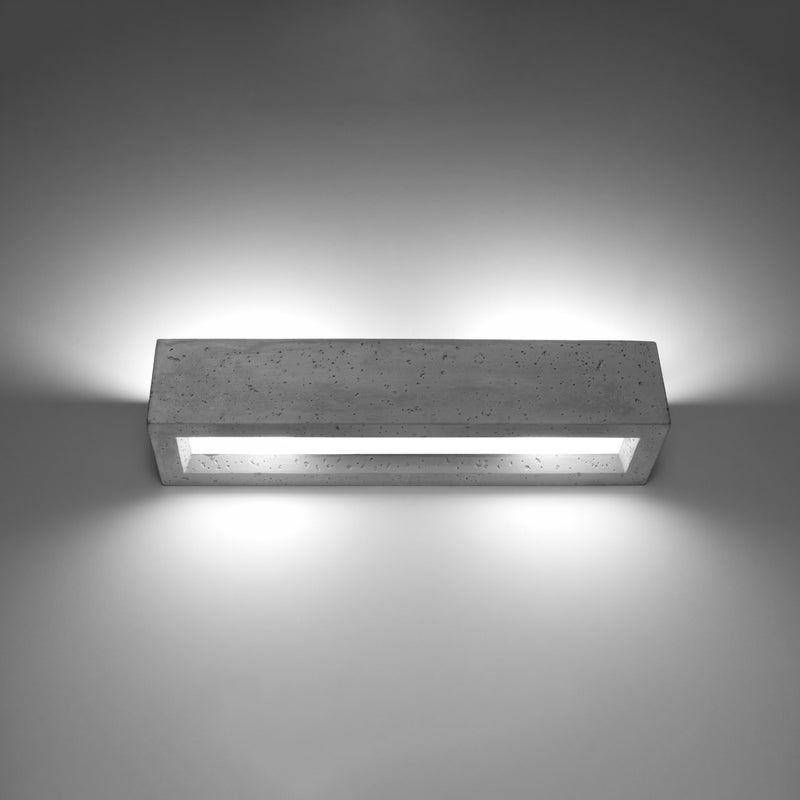 Kinkiet SOLARA 50 beton LED 3000K - 50x12x10cm Sollux