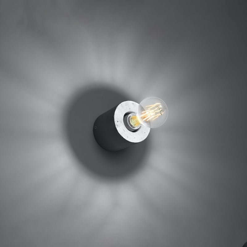 Kinkiet NALVADO beton LED 3000K - 10x10x10cm Sollux