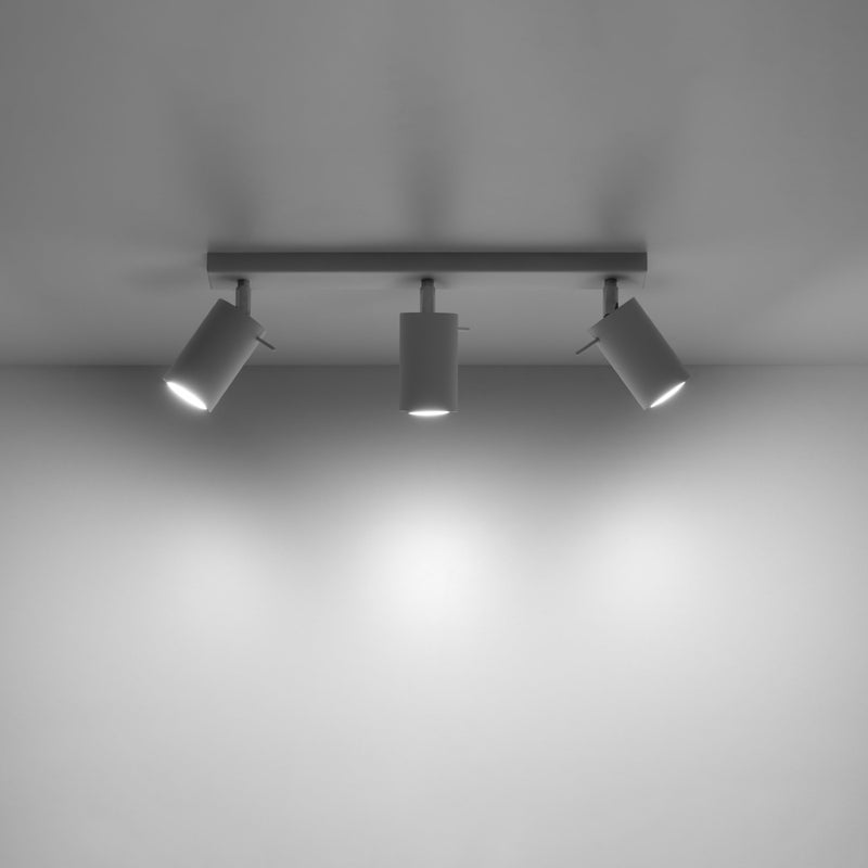 Plafon BRIIX 3L biały LED 3000K - 45x6x16cm Sollux