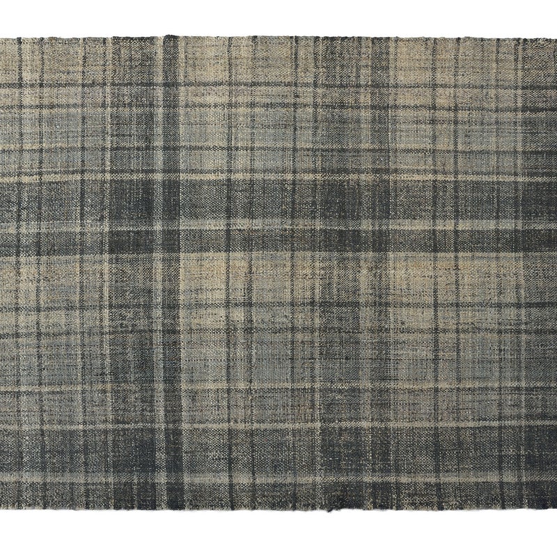 Dywan dekoracyjny Yute Tartan w Kratę 160x230 cm – Ręcznie wykonany do salonu, jadalni lub sypialni