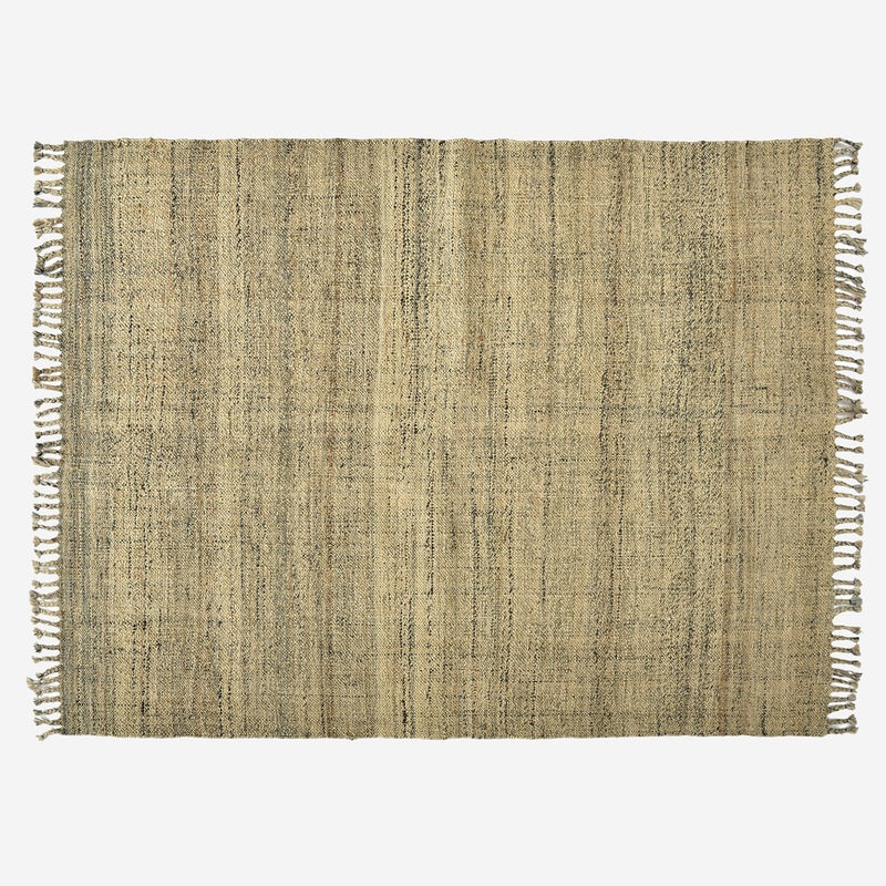 Dywan z juty tartan naturalny 200x300 cm – Ręcznie tkany, trwały i naturalny dywan