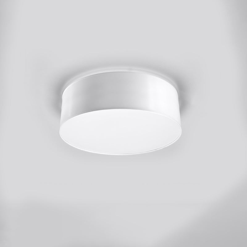Plafon CERCLE 25 biały LED 4000K - 25x25x11cm Sollux