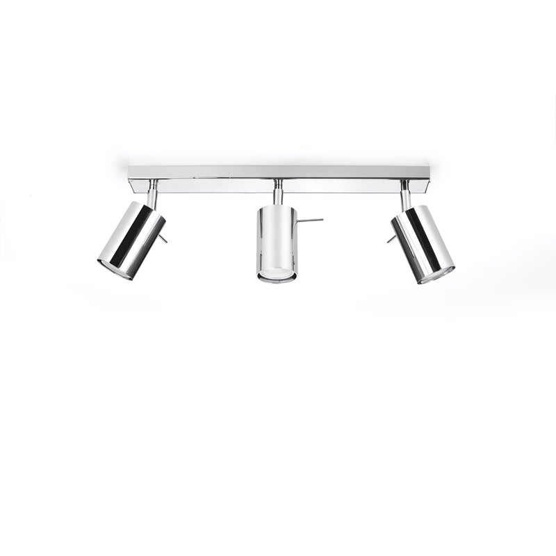 Plafon BRIIX 3 chrom LED 4000K - 45x6x16cm Sollux