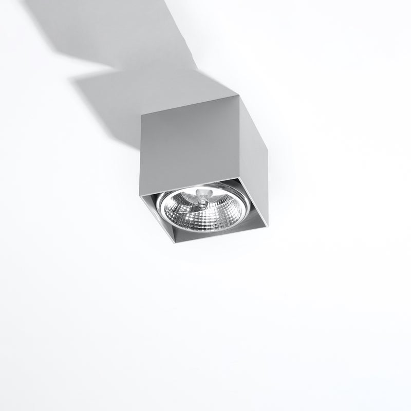 Plafon NEXIFLEX szary LED 4000K - 12x12x11cm Sollux