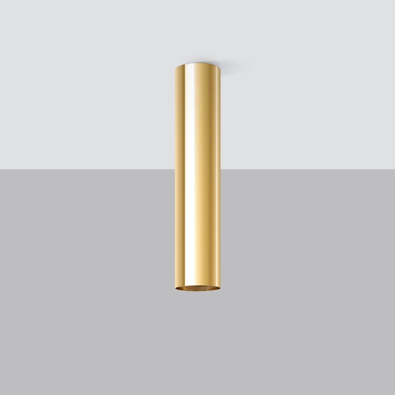 Plafon TORIS 30 złoty połysk LED 4000K - 6x6x30cm Sollux