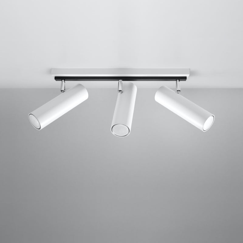 Plafon INVICTA 3 biały LED 4000K - 45x6x20cm Sollux
