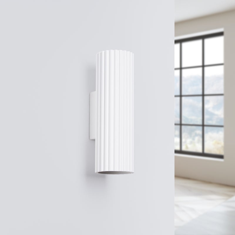 Kinkiet GLOOW 20 biały LED 4000K - 6.5x8.5x20cm Sollux