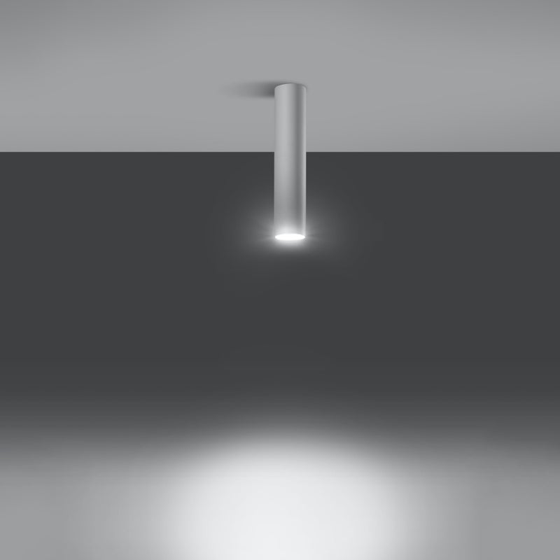 Plafon TORIS 30 biały LED 3000K - 6x6x30cm Sollux
