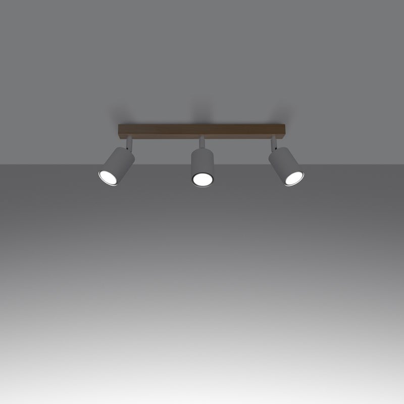 Plafon FLARE 3L biały LED 3000K - 61x45x17.5cm Sollux