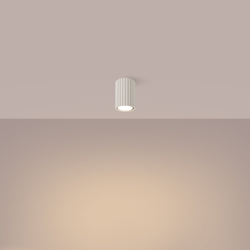 Plafon GLOOW 10 beżowy LED 3000K - 6.5x6.5x10cm Sollux