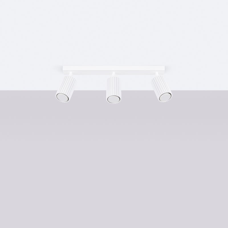 Plafon GLOOW 3L biały LED 4000K - 45x6.5x16.5cm Sollux