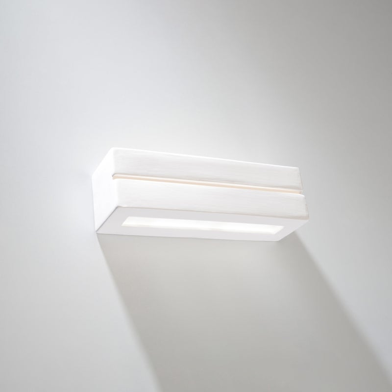 Kinkiet ceramiczny SOLARA LINE LED 4000K - 32.5x9.5x9.5cm Sollux