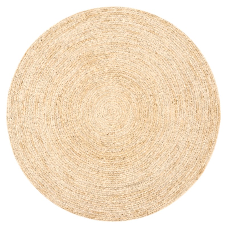 Dywan Vintage Unicolor Biały Ø200 cm