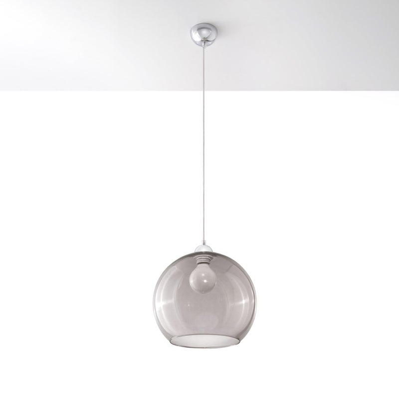 Lampa wisząca ESFERA grafit LED 4000K - 30x30x120cm Sollux